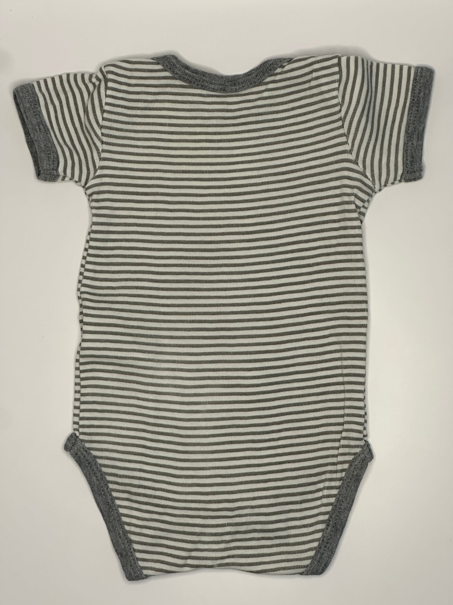 Kurzarmbody gestreift Gr. 56 | Secondhand | MiniMoments