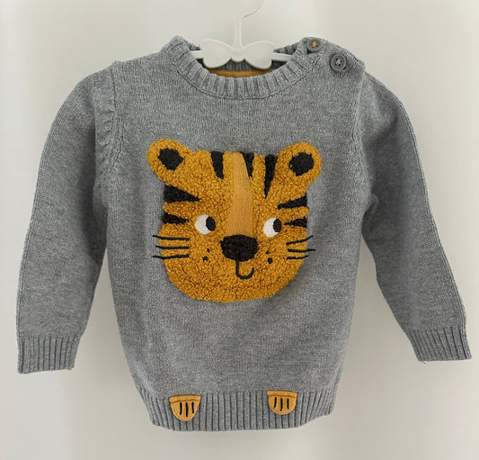 Pullover mit Tiger | Secondhand | MiniMoments