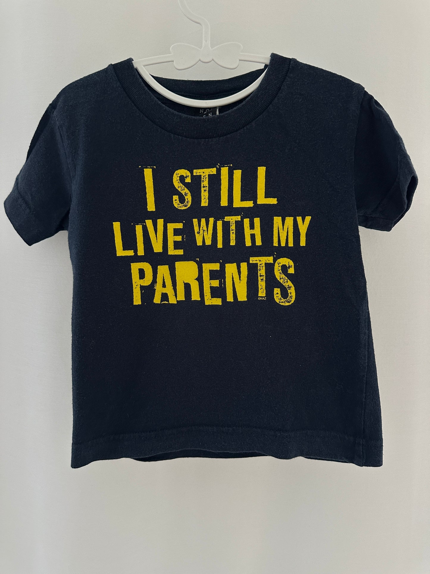 T-Shirt I still live with my parents Gr. 92/98 | Secondhand | MiniMoments