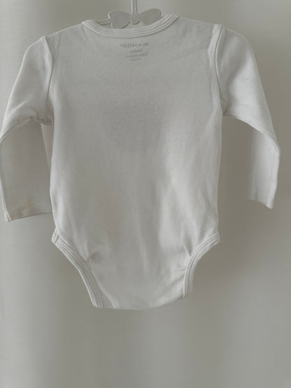 Langarmbody mit Knöpfen | Secondhand | Minimoments