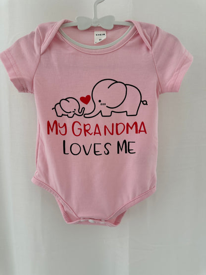 Kurzarmbody Elefanten | Secondhand | MiniMoments