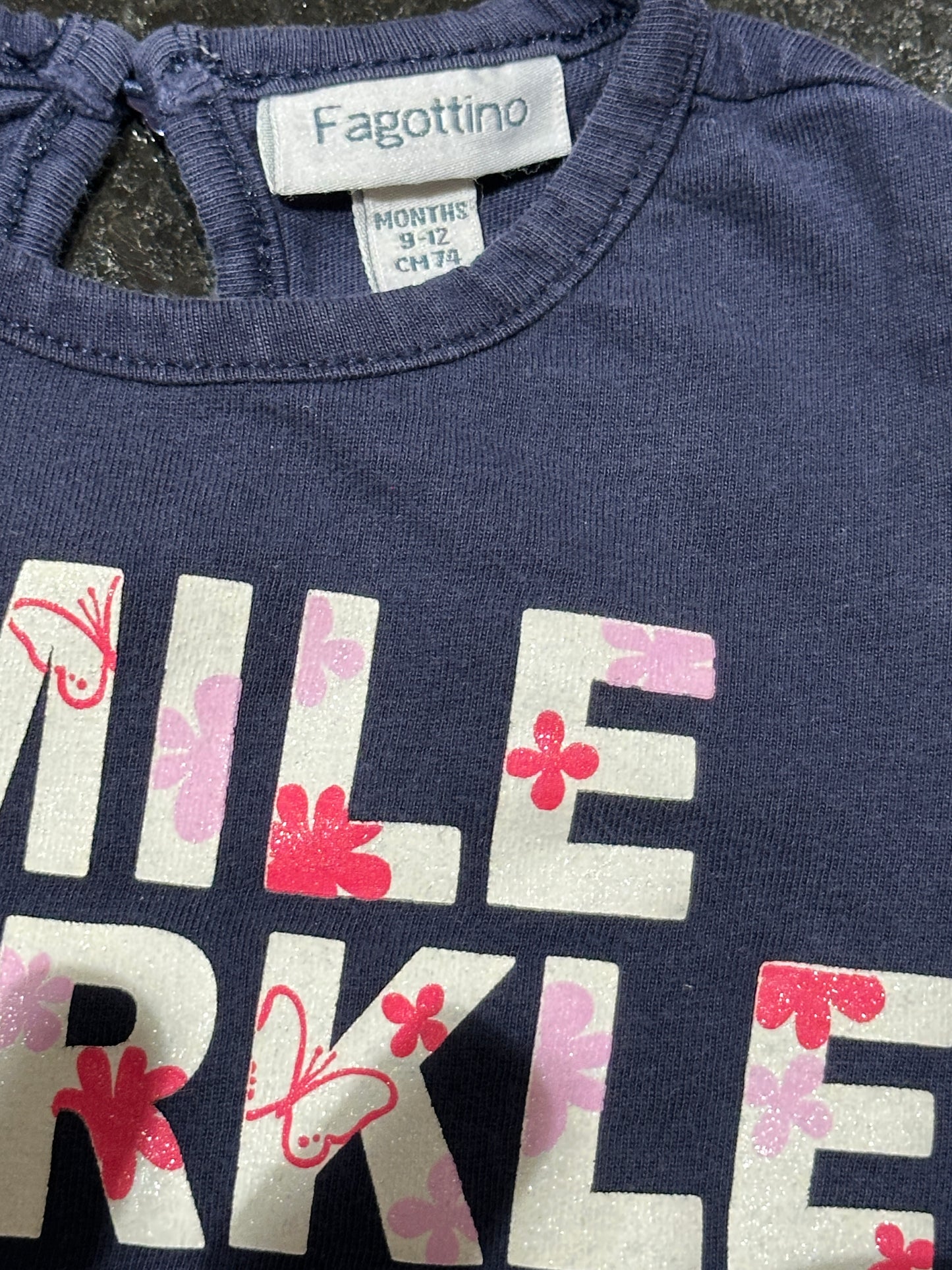 T-Shirt Smile Gr. 74 | Secondhand | MiniMoments