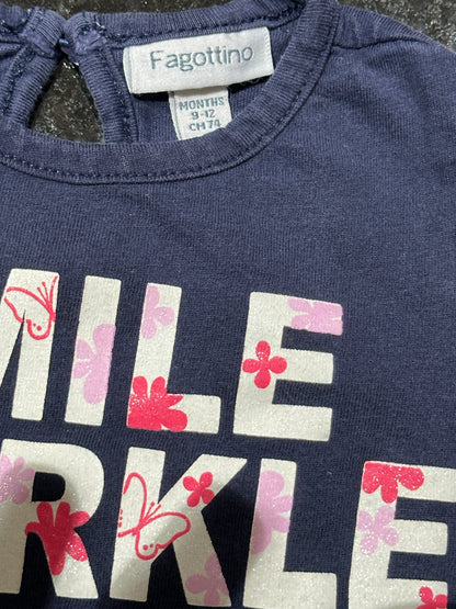 T-Shirt Smile Gr. 74 | Secondhand | MiniMoments