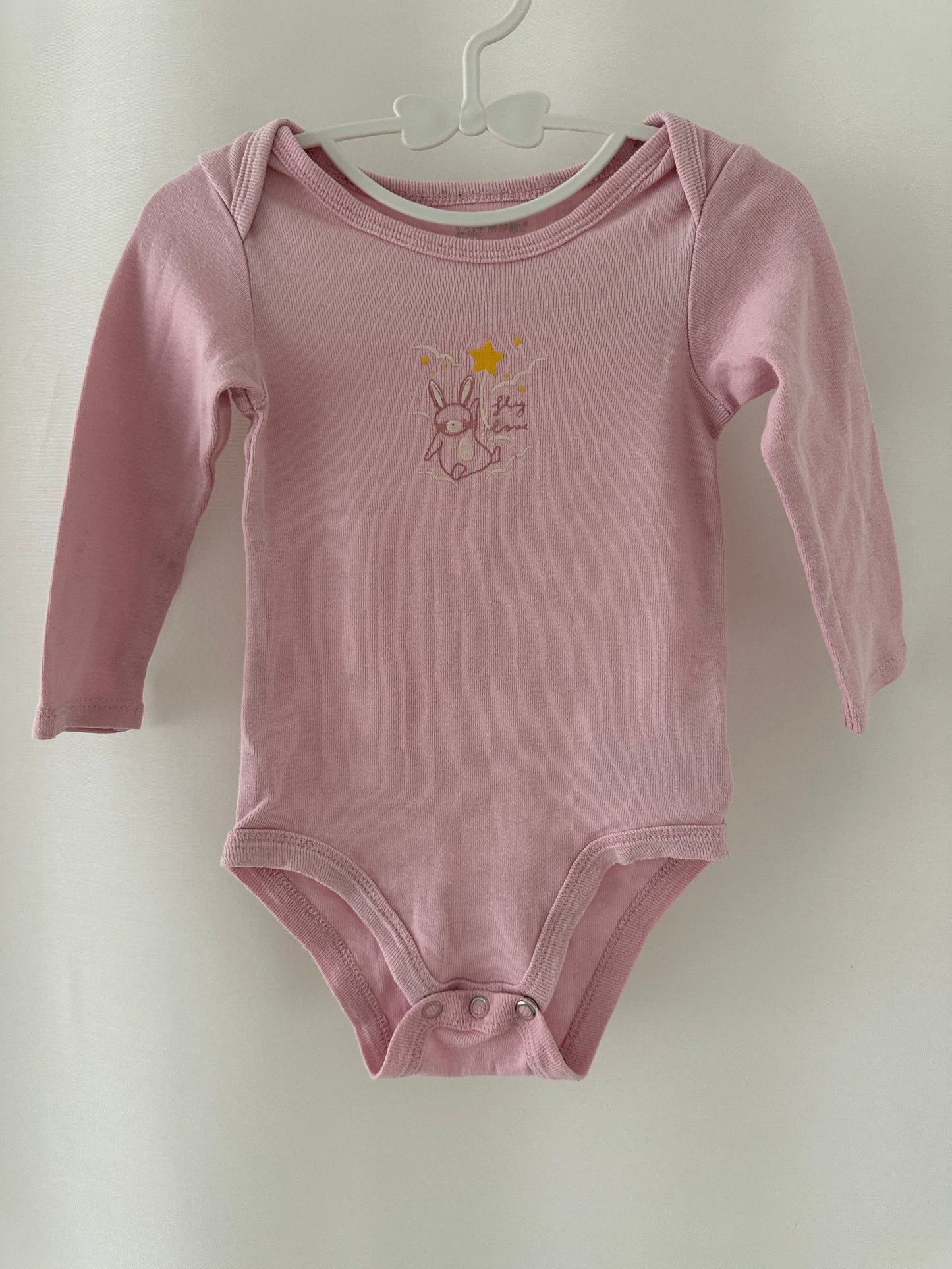 Langarmbody mit Hase | Secondhand | Minimoments