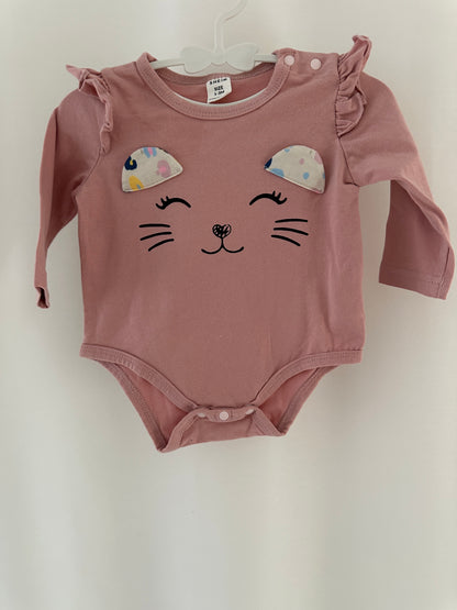 Langarmbody und lange Hose Set Gr. 62/68 | Secondhand | MiniMoments