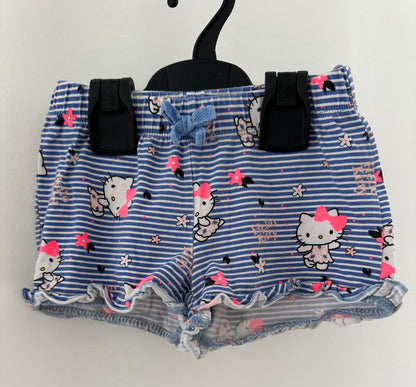 Shorts Hello Kitty gestreift Gr. 104 | Secondhand | MiniMoments