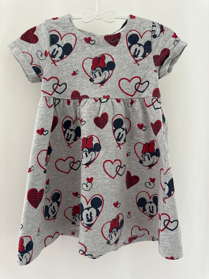 Kleid kurzarm Mickey Mouse Gr. 80 | Secondhand | MiniMoments