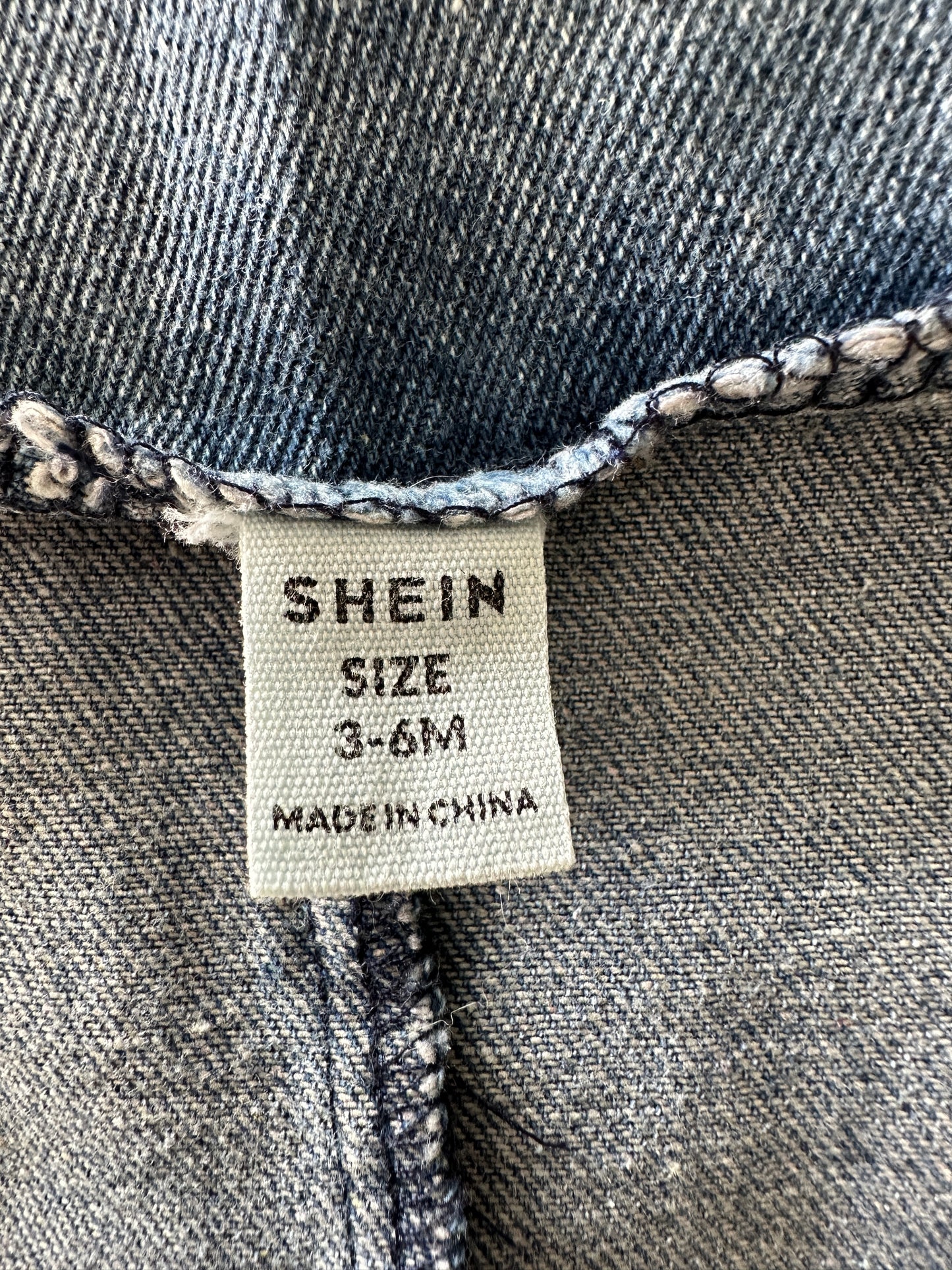 Jeans Latzhose mit Teddy | Secondhand | MiniMoments