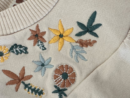 Pullover mit Blumen Gr. 68 | Secondhand | MiniMoments