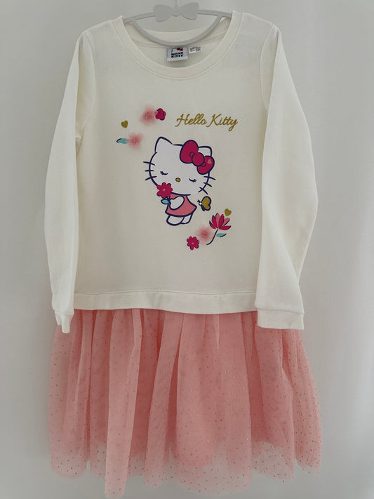 Kleid weiss/rosa Hello Kitty | Secondhand | MiniMoments