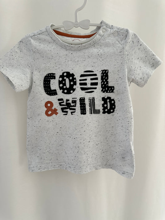 T-Shirt "Cool & Wild" | Secondhand | MiniMoments