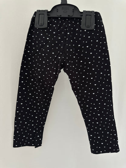 Leggings mit Herzen Gr. 104 | Secondhand | MiniMoments