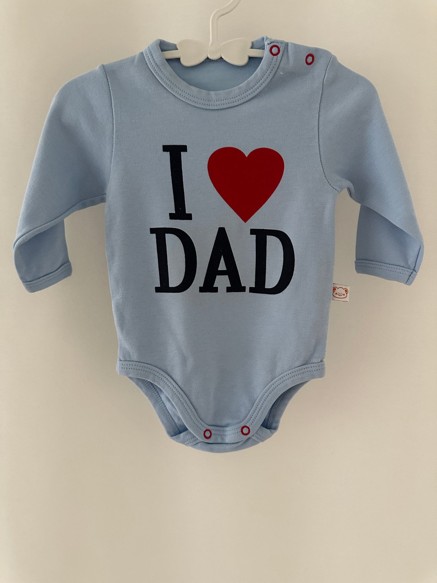 Langarmbody "I love Dad" | Secondhand | Minimoments