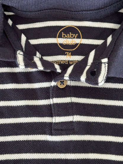 T-Shirt mit Kragen / Poloshirt Gr. 74 | Secondhand | MiniMoments