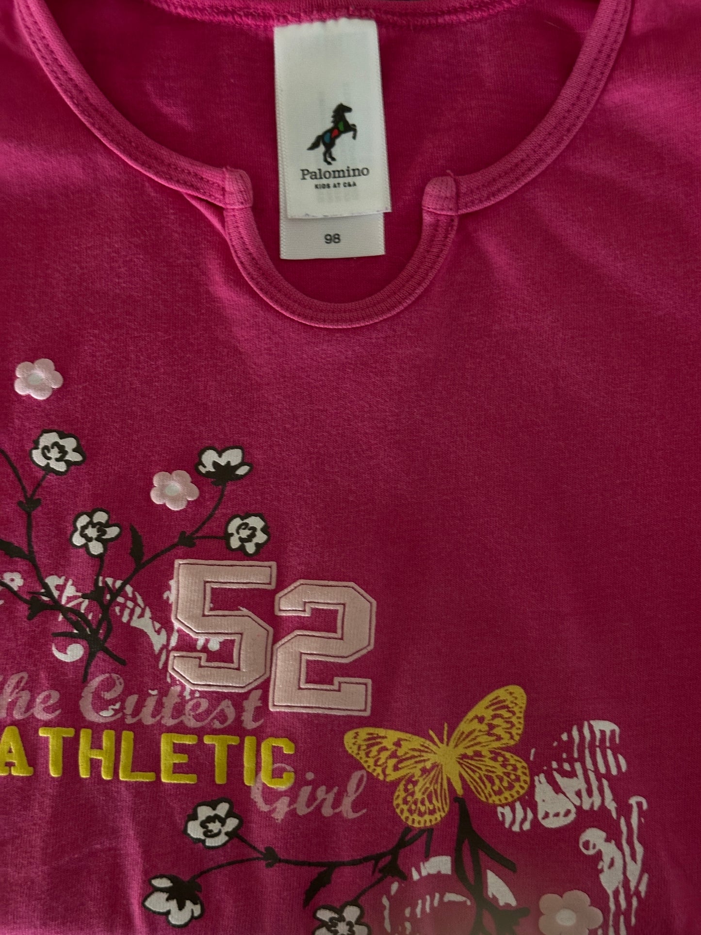 T-Shirt mit Blumen Gr. 98 | Secondhand | MiniMoments