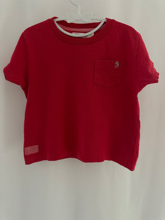 T-Shirt in rot Gr. 92/98 | Secondhand | MiniMoments