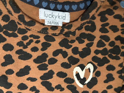 Kleidchen Leoprint Gr. 74 | Secondhand | MiniMoments