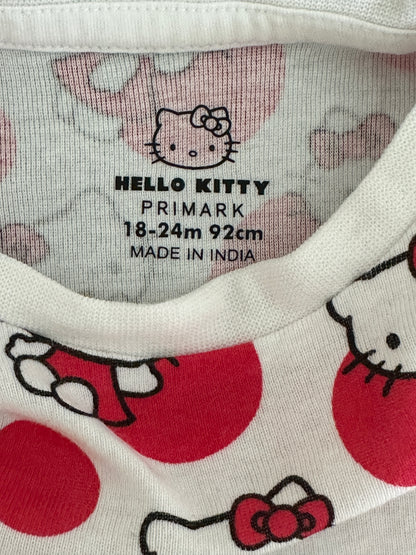 Pyjama Zweiteiler Hello Kitty Gr. 92 | Secondhand | Minimoments