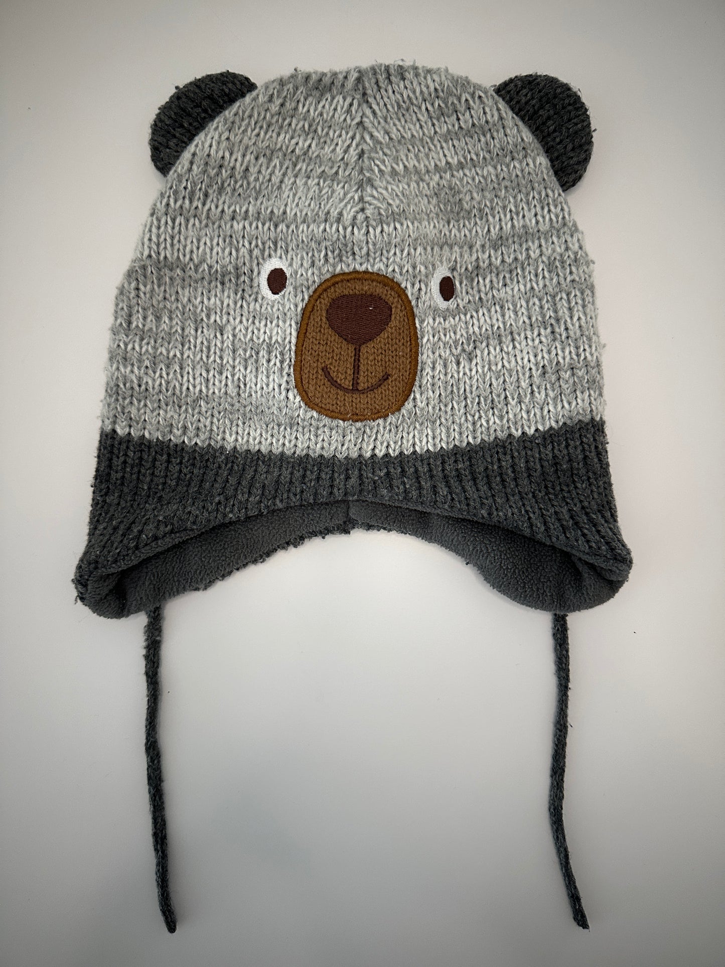 Strickmütze mit Bärenmotiv und Fleece-Futter 18-24 Mt | Secondhand | MiniMoments